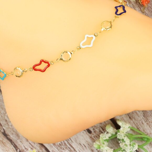"Dainty Anklet for Women – Elegant Everyday Jewelry & Perfect Gift | MLCRC1262 - Picture 1 of 10